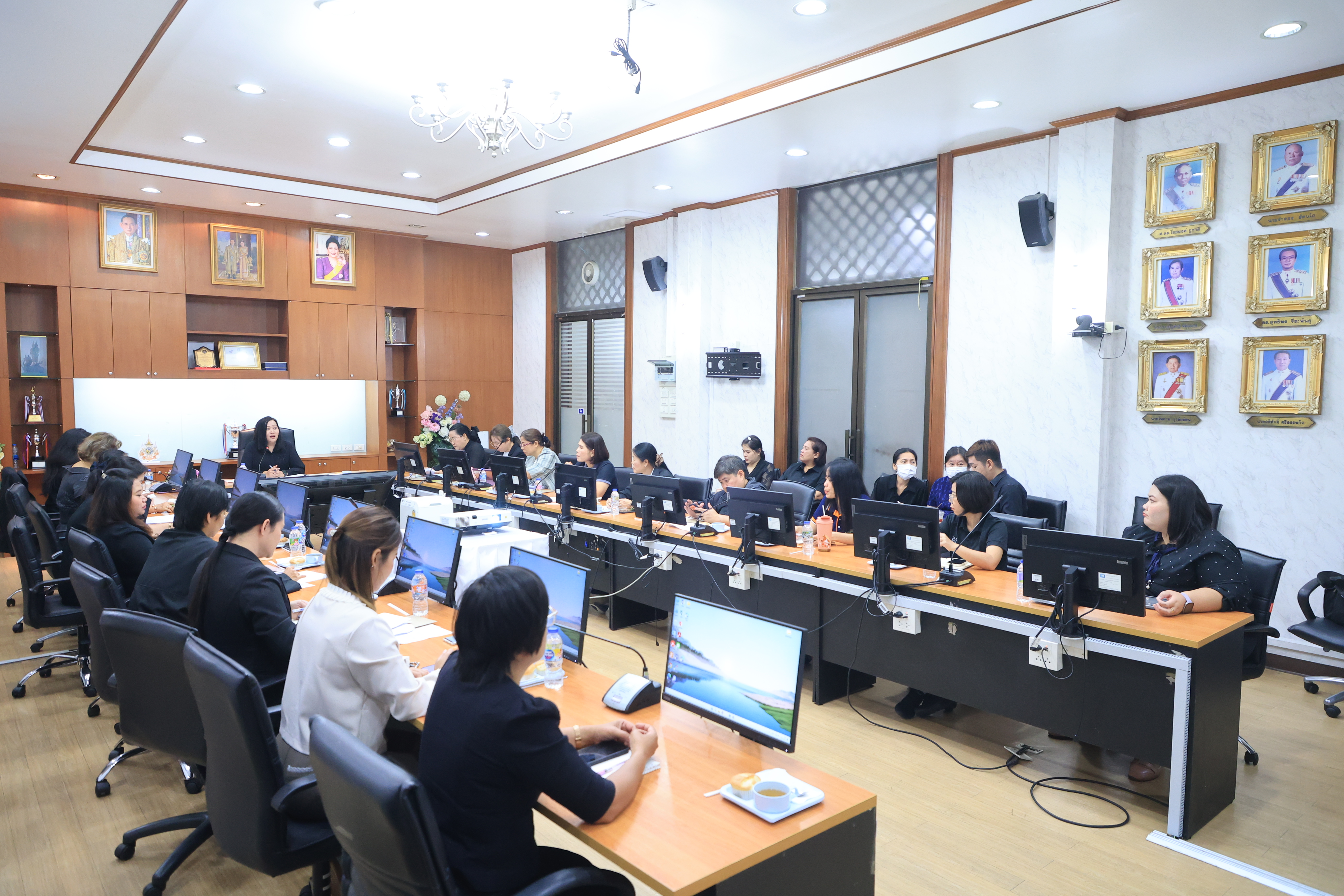 title - สำนักบริหารกลาง ประชุมภายในสำนักบริหารกลาง ครั้งที่ 1/2569